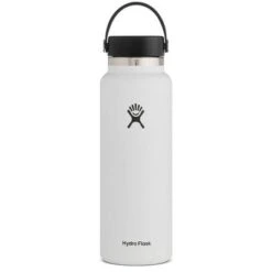 Hydro Flask 40 Oz. Wide Mouth Water Bottle -Bob's Sports Chalet 101109 WHITE m