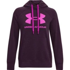 Under Armour Rival Fleece Logo Hoodie Women's 7 Under Armour Rival Fleece Logo Hoodie Women's -Bob's Sports Chalet 101158 PLRS PPMTR PKMTRPK m