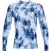 Under Armour UA Iso-Chill Shorebreak Camo Long Sleeve Shirt Men's -Bob's Sports Chalet 101170 CAROLINA BLUEBLACK m