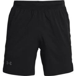 Under Armour Launch Run 7 Shorts Men's -Bob's Sports Chalet 101179 BLACKBLACKRFLCTV m