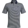 Under Armour Performance Stripe Polo Shirt Men's -Bob's Sports Chalet 101192 ACADEMYWHTACADEMY m