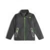 The North Face Apex Bionic Jacket Boys' -Bob's Sports Chalet 10122 GRAPHITE GREY m