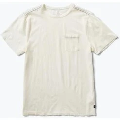 Roark Well Worn Midweight Organic T-Shirt Men's -Bob's Sports Chalet 101235 OFF WHITE m