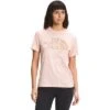 The North Face Half Dome Cotton Short-Sleeve Tee Women's -Bob's Sports Chalet 101311 EVENNG SAND PNK m