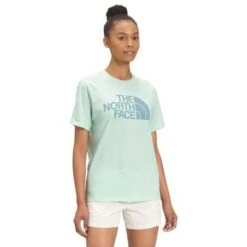 The North Face Half Dome Cotton Short-Sleeve Tee Women's -Bob's Sports Chalet 101311 MISTY JADE m