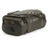 The North Face Base Camp Voyager Duffel Bag 32L -Bob's Sports Chalet 101343 NEW TP GRNTNF BLACK m