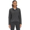 The North Face Wayroute Full-Zip Fleece Top Women's 1 The North Face Wayroute Full-Zip Fleece Top Women's -Bob's Sports Chalet 101375 ASPHLTGRTNFBLK m