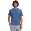 Men's Wander Short Sleeve Tee - The North Face -Bob's Sports Chalet 101386 BOLT BLUE HTHR m