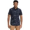 The North Face Baytrail Pattern Short-Sleeve Shirt Men's -Bob's Sports Chalet 101396 AVRNVYCMPTLPRNT m