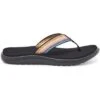 Teva Voya Flip Sandals Women's -Bob's Sports Chalet 101812 ANTIGUOUS BLK MULTI m