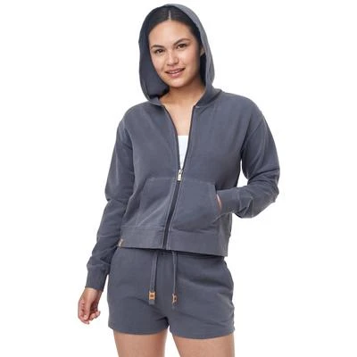 Tentree French Terry Boyfriend Full Zip Hoodie Women's 3 Tentree French Terry Boyfriend Full Zip Hoodie Women's