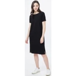 Tentree Meadow Dress Women's -Bob's Sports Chalet 101881 METEORITE BLACK m