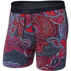 Saxx Platinum Boxer Brief Men's -Bob's Sports Chalet 101899 MULTI POWER PAISLEY m