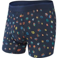 Saxx Platinum Boxer Brief Men's -Bob's Sports Chalet 101899 NAVY FAMILY JEWELS m