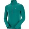 Salomon Outline Half Zip Mid Layer Top Men's -Bob's Sports Chalet 102903 PACIFIC m