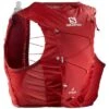 Salomon Active Skin 4 Running Vest -Bob's Sports Chalet 102904 GOJI BERRYRED CHILI m