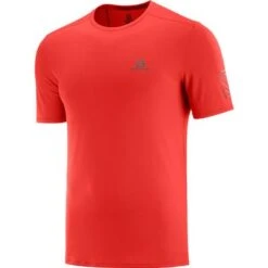 Salomon XA Trail Tee Men's -Bob's Sports Chalet 102905 GOJI BERRY m