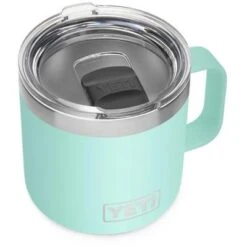 Yeti Rambler 14 Oz Mug With Magslider Lid -Bob's Sports Chalet 102944 SEAFOAM m