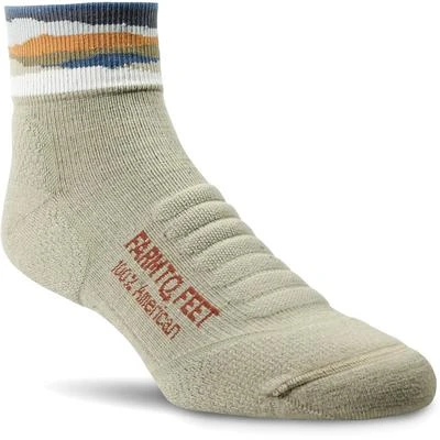 Farm To Feet Max Patch Lightweight Cushion 1/4 Crew Socks 4 Farm To Feet Max Patch Lightweight Cushion 1/4 Crew Socks - Image 2