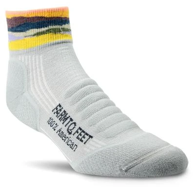 Farm To Feet Max Patch Lightweight Cushion 1/4 Crew Socks 5 Farm To Feet Max Patch Lightweight Cushion 1/4 Crew Socks - Image 3