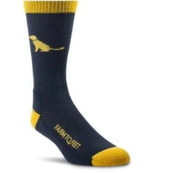 Farm To Feet Sunderland Lightweight Cushion Crew Socks -Bob's Sports Chalet 102956 YELLOW m