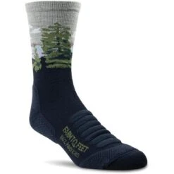 Farm To Feet Cascade Locks Lightweight Cushion 3/4 Crew Socks -Bob's Sports Chalet 102961 TOTAL ECLIPSE m