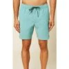 Oneill Solid Volley 17 Inch Boardshorts Men's 1 Oneill Solid Volley 17 Inch Boardshorts Men's -Bob's Sports Chalet 103017 AQUA m