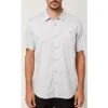 ONeill O'Neill Tame Button Up Short Sleeve Shirt Men's 2 ONeill O'Neill Tame Button Up Short Sleeve Shirt Men's -Bob's Sports Chalet 103023 FOG m