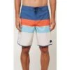 ONeill O'Neill Four Square Stretch 19IN Boardshorts Men's 1 ONeill O'Neill Four Square Stretch 19IN Boardshorts Men's -Bob's Sports Chalet 103034 INDIGO m
