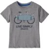 Patagonia Baby Live Simply Organic T-Shirt -Bob's Sports Chalet 103172 LV S AMPHBSBKGRVL H m