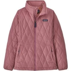 Patagonia Nano Puff Jacket Girls' -Bob's Sports Chalet 103193 LIGHT STAR PINK m