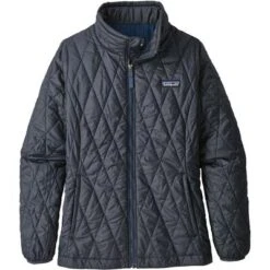 Patagonia Nano Puff Jacket Girls' -Bob's Sports Chalet 103193 SMOLDER BLUE m