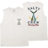 Salty Crew Tailed Sleeveless Shirt Men's -Bob's Sports Chalet 103402 WHITE m