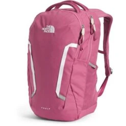 The North Face Vault Backpack Women's 10 The North Face Vault Backpack Women's -Bob's Sports Chalet 103563 RED VIOLETTNF WHITE m