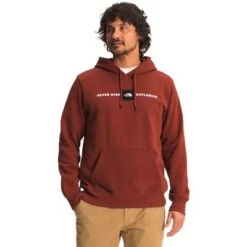 The North Face Red's Pullover Hoodie Men's -Bob's Sports Chalet 103564 BRICK HOUSE RED m