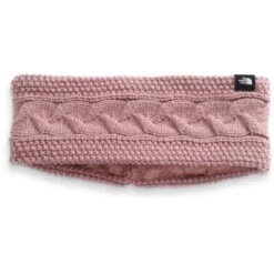 The North Face Cable Minna Earband Women's 9 The North Face Cable Minna Earband Women's -Bob's Sports Chalet 103596 TWILIGHT MAUVE m