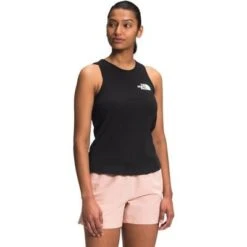 The North Face Simple Logo Tank Women's -Bob's Sports Chalet 103662 TNF BLACK m