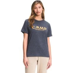 The North Face Taste Of Summer Tri-Blend Short Sleeve Tee Women's -Bob's Sports Chalet 103718 AVIATORNAVYHTHR m