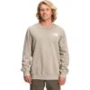 The North Face Box NSE Crew Sweatshirt Men's -Bob's Sports Chalet 103725 FLAX m