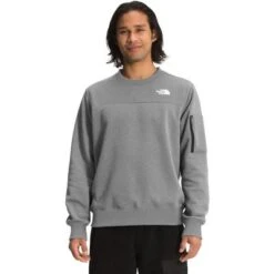 The North Face Highrail Crewneck Sweatshirt Men's -Bob's Sports Chalet 103832 TNFMEDIUMGRYHTR m