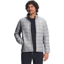 The North Face Thermoball Eco Jacket 2.0 Men's -Bob's Sports Chalet 103874 MELD GREY m