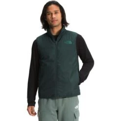The North Face City Standard Insulated Vest Men's -Bob's Sports Chalet 103878 DARK SAGE GREEN m