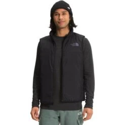 The North Face City Standard Insulated Vest Men's -Bob's Sports Chalet 103878 TNF BLACK m