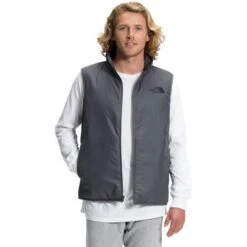 The North Face City Standard Insulated Vest Men's -Bob's Sports Chalet 103878 VANADIS GREY m