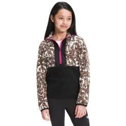 The North Face Printed Glacier 1/4 Zip Fleece Kids'