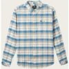 ONeill O'Neill Redmond Plaid Stretch Flannel Men's -Bob's Sports Chalet 104057 BONE m