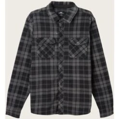 ONeill O'Neill Glacier Plaid Superfleece Flannel Men's