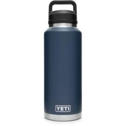 Yeti Rambler 46 Oz Bottle With Chug Cap -Bob's Sports Chalet 104104 NAVY m