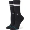 Stance Vitality 2 Crew Socks Women's -Bob's Sports Chalet 104242 BLACK m