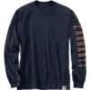 Carhartt Relaxed Fit Heavyweight Longsleeve Logo Graphic T-Shirt Men's